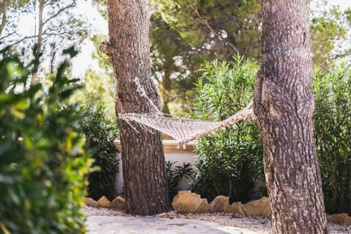 Una siesta dentro de la hamaca Faire la sieste dans le hamac