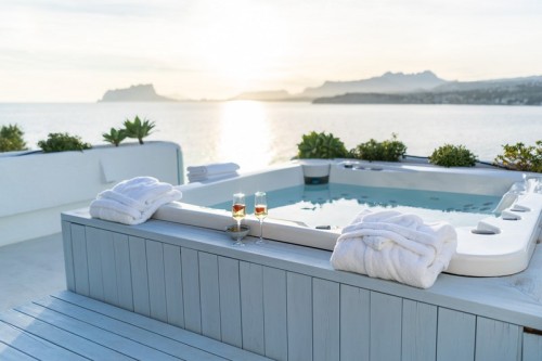 Relájate en el jacuzzi Vous détendre dans son jacuzzi