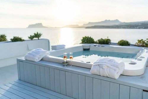 Relájate en el jacuzzi Vous détendre dans son jacuzzi