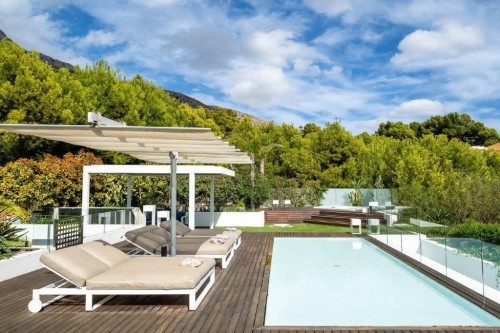 La increíble terraza y las vistas La formidable terrasse et ses vues